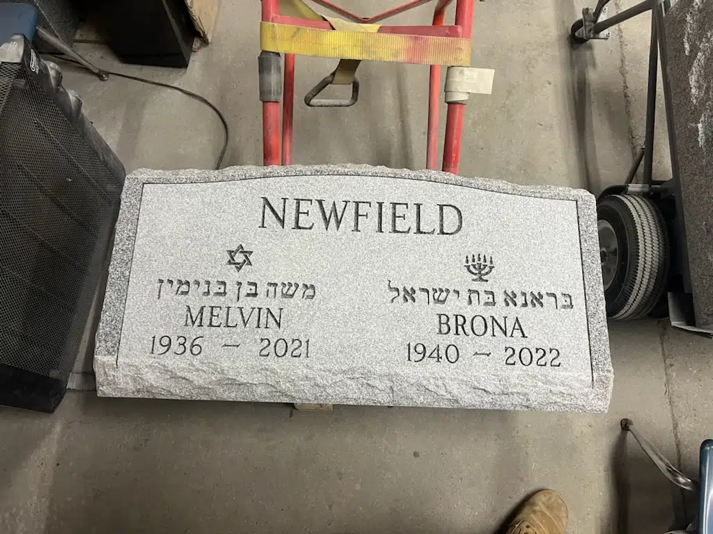 Granite Headstone Pricing hand-carved by Tombstone Price Guide in NJ — image 3